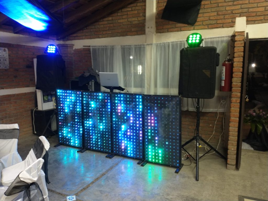 Cabina pixel led